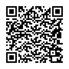 QR Code pour le numéro de téléphone +19802020955