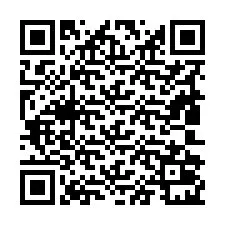 QR-code voor telefoonnummer +19802021105