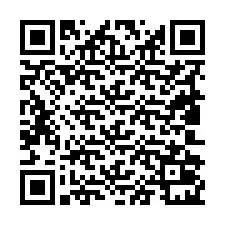 QR-koodi puhelinnumerolle +19802021118