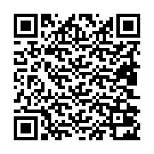 Código QR para número de telefone +19802022063