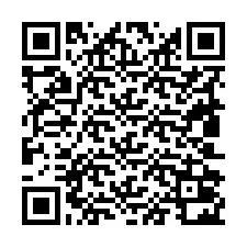 Código QR para número de teléfono +19802022090