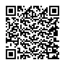 Código QR para número de teléfono +19802022144