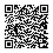 QR Code pour le numéro de téléphone +19802022212