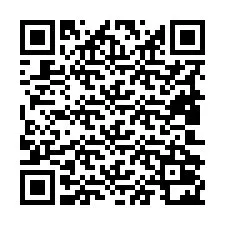 Código QR para número de teléfono +19802022243