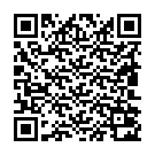 Código QR para número de teléfono +19802022454