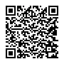 QR-koodi puhelinnumerolle +19802022529