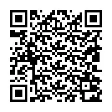 Código QR para número de teléfono +19802022550