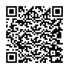 QR-koodi puhelinnumerolle +19802022564