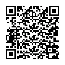 Código QR para número de teléfono +19802022814