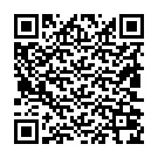 Código QR para número de teléfono +19802024061