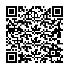 QR Code pour le numéro de téléphone +19802025210