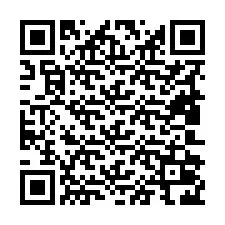 Kode QR untuk nomor Telepon +19802026043