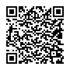 Kode QR untuk nomor Telepon +19802026269