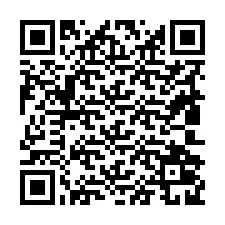 QR-code voor telefoonnummer +19802029701