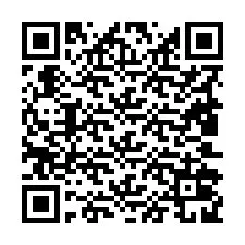 QR-koodi puhelinnumerolle +19802029882