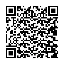 QR код за телефонен номер +19802086022