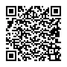 QR Code pour le numéro de téléphone +19802160017