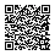 QR код за телефонен номер +19802161004