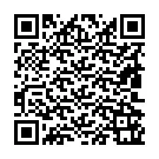 QR-koodi puhelinnumerolle +19802161245