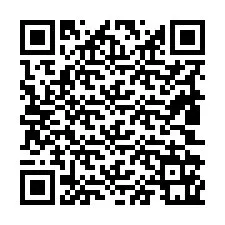 Código QR para número de telefone +19802161421