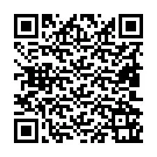 QR-koodi puhelinnumerolle +19802161647