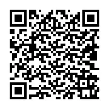 QR код за телефонен номер +19802161838