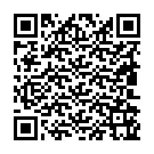 QR код за телефонен номер +19802165154