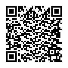 Código QR para número de telefone +19802167376