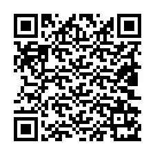 QR-koodi puhelinnumerolle +19802171539