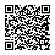 Código QR para número de telefone +19802174134