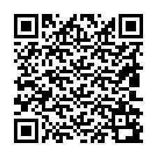 Código QR para número de telefone +19802192541