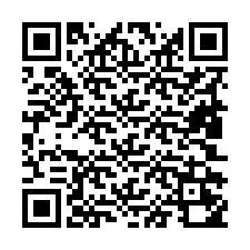 Código QR para número de teléfono +19802250027