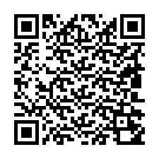 QR-koodi puhelinnumerolle +19802250054