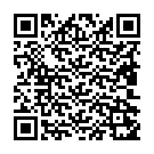 Codice QR per il numero di telefono +19802251202