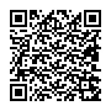 QR-code voor telefoonnummer +19802251813