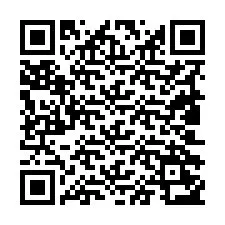 Código QR para número de teléfono +19802253698