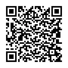 Código QR para número de teléfono +19802255150