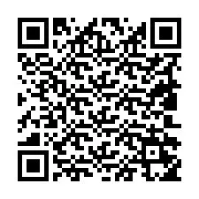 Código QR para número de teléfono +19802255418