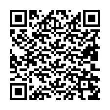 QR код за телефонен номер +19802256107