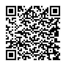 QR код за телефонен номер +19802256144