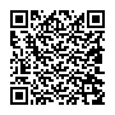 Código QR para número de teléfono +19802256748