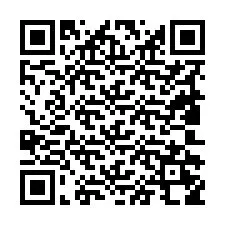 QR Code pour le numéro de téléphone +19802258108