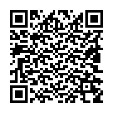 Codice QR per il numero di telefono +19802258129