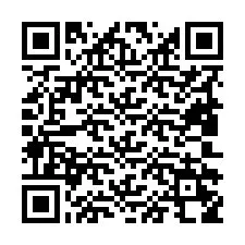 QR-koodi puhelinnumerolle +19802258403