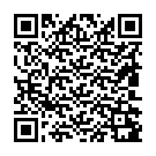 Codice QR per il numero di telefono +19802281041