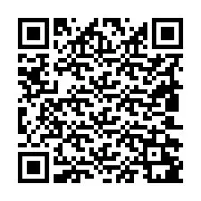 QR-koodi puhelinnumerolle +19802281084