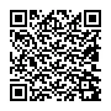 Código QR para número de teléfono +19802281309