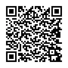 Código QR para número de teléfono +19802281496