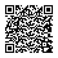 QR-code voor telefoonnummer +19802282002