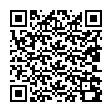 Código QR para número de teléfono +19802290802